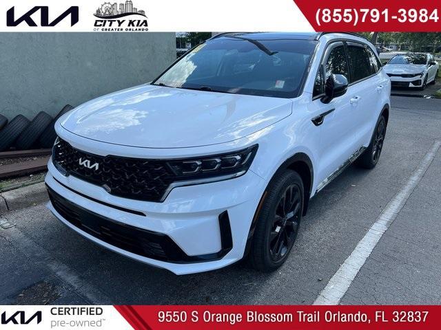 used 2023 Kia Sorento car, priced at $30,218