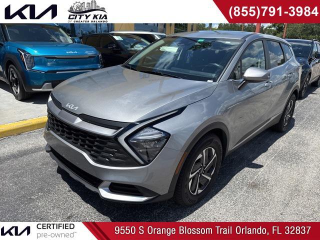 used 2023 Kia Sportage Hybrid car, priced at $22,432
