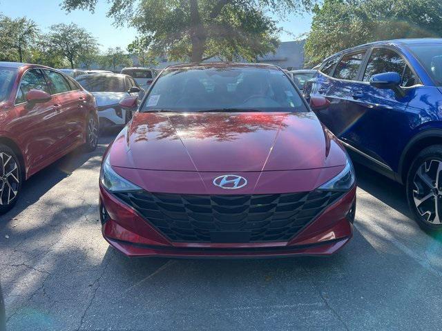 used 2021 Hyundai Elantra car, priced at $17,391