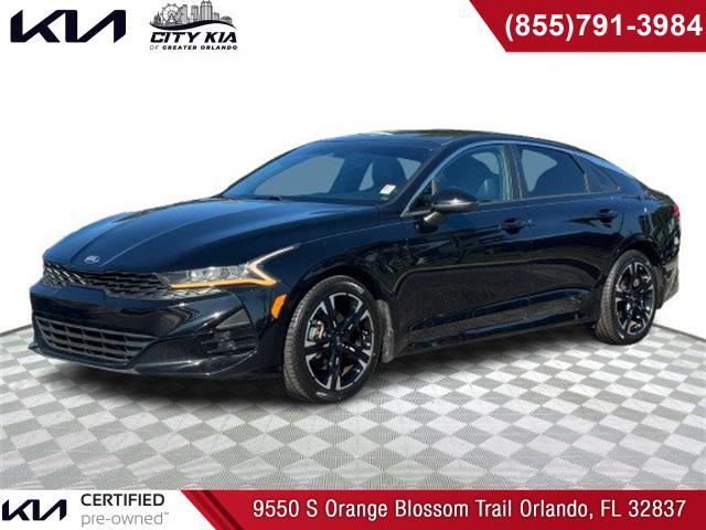 used 2021 Kia K5 car, priced at $18,517