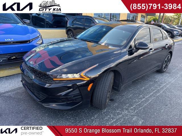 used 2021 Kia K5 car, priced at $21,096