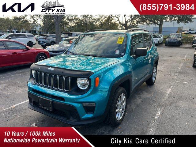used 2022 Jeep Renegade car, priced at $17,956