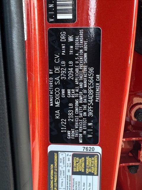 used 2023 Kia Forte car, priced at $18,743