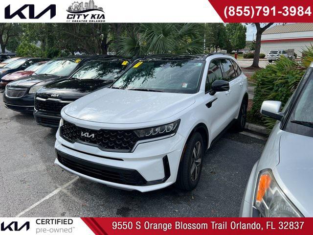 used 2022 Kia Sorento car, priced at $24,874
