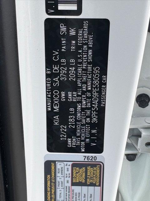used 2023 Kia Forte car, priced at $19,458