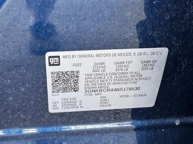 used 2022 Chevrolet Blazer car, priced at $19,980