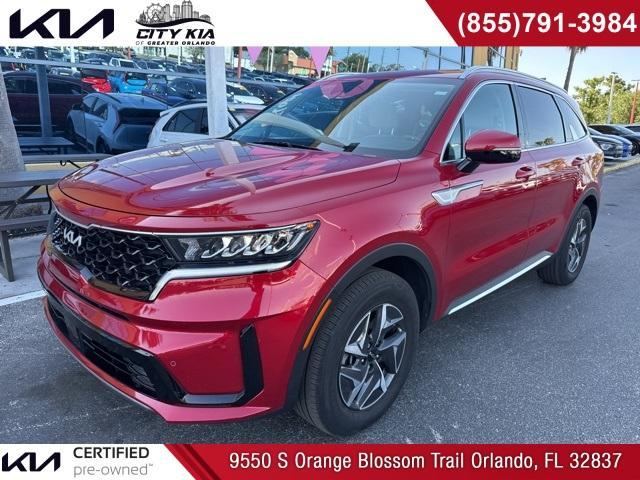 used 2023 Kia Sorento Hybrid car, priced at $30,132