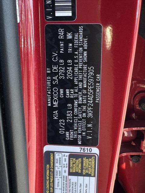 used 2023 Kia Forte car, priced at $14,220