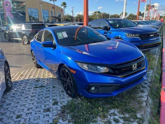used 2021 Honda Civic car, priced at $20,286