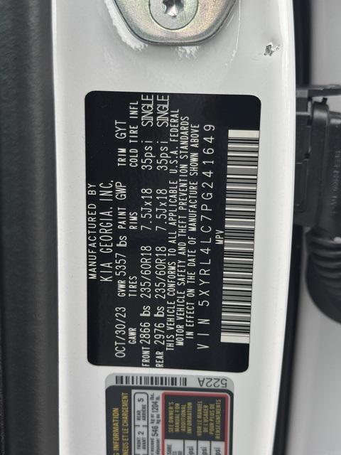 used 2023 Kia Sorento car, priced at $23,220
