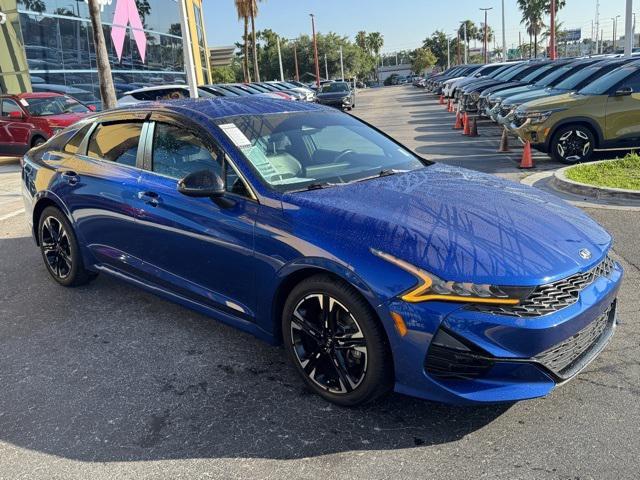 used 2021 Kia K5 car, priced at $19,325