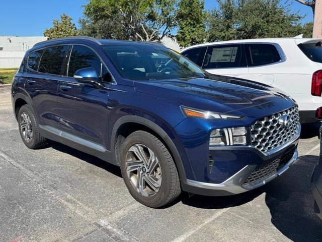used 2021 Hyundai Santa Fe car, priced at $20,473