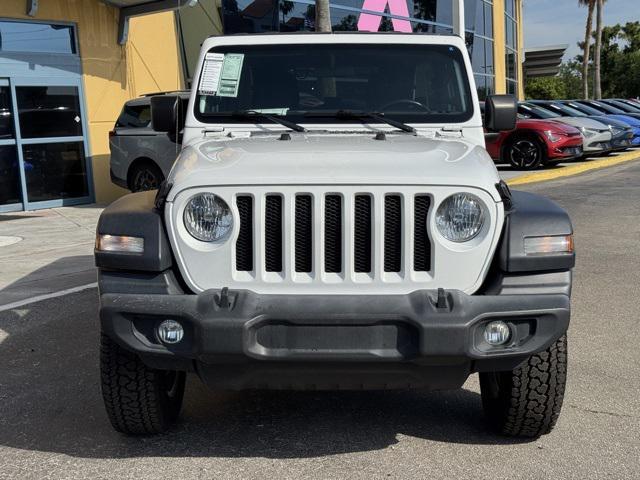 used 2020 Jeep Wrangler Unlimited car, priced at $27,157