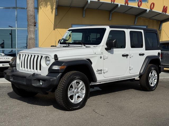 used 2020 Jeep Wrangler Unlimited car, priced at $27,157