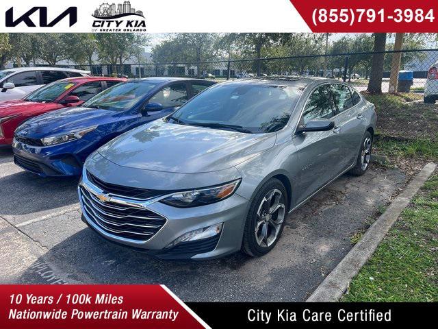 used 2024 Chevrolet Malibu car, priced at $18,411
