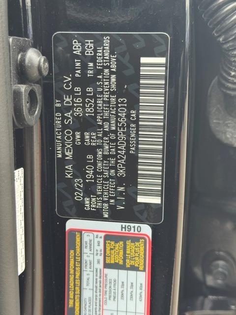 used 2023 Kia Rio car, priced at $16,537