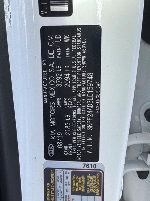 used 2020 Kia Forte car, priced at $14,713
