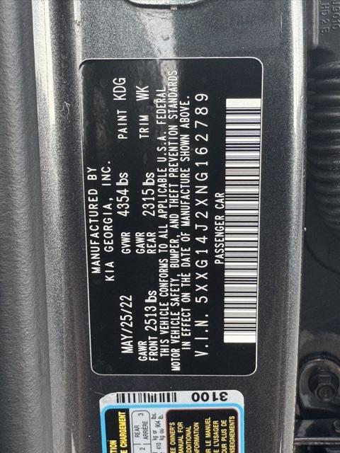 used 2022 Kia K5 car, priced at $20,762