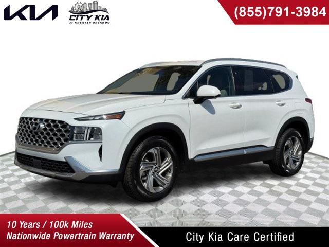 used 2022 Hyundai Santa Fe car, priced at $23,249