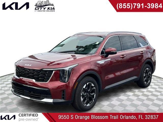 used 2025 Kia Sorento car, priced at $31,088