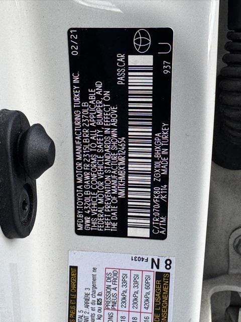 used 2021 Toyota C-HR car, priced at $17,218
