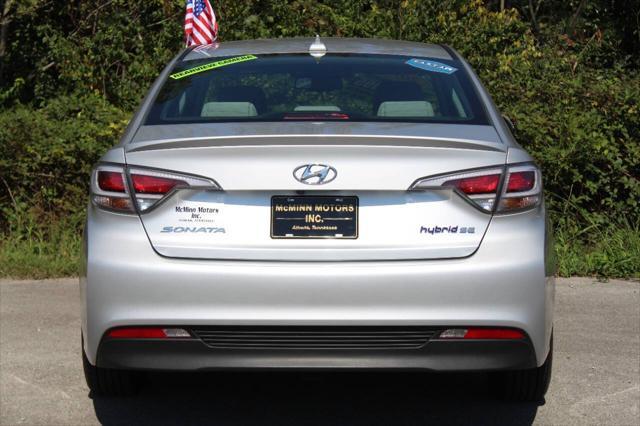 used 2016 Hyundai Sonata Hybrid car, priced at $14,995