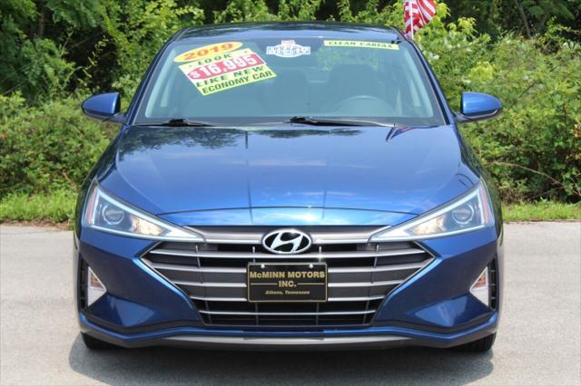 used 2019 Hyundai Elantra car, priced at $14,995