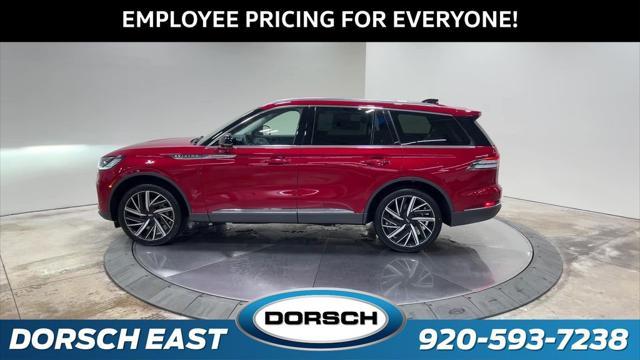new 2025 Lincoln Aviator car, priced at $73,202