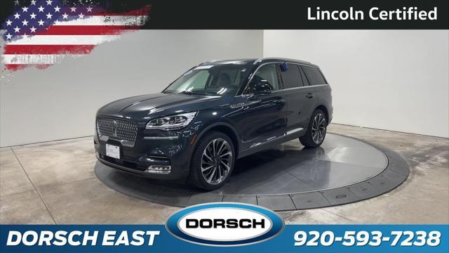 used 2021 Lincoln Aviator car, priced at $42,992
