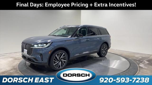 new 2025 Lincoln Aviator car, priced at $73,685