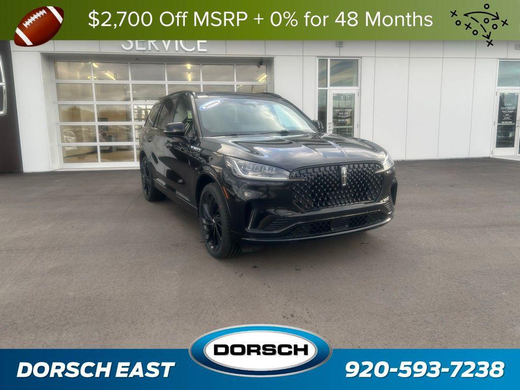 new 2025 Lincoln Aviator car, priced at $77,225
