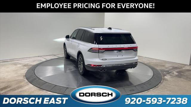 new 2025 Lincoln Aviator car, priced at $57,855