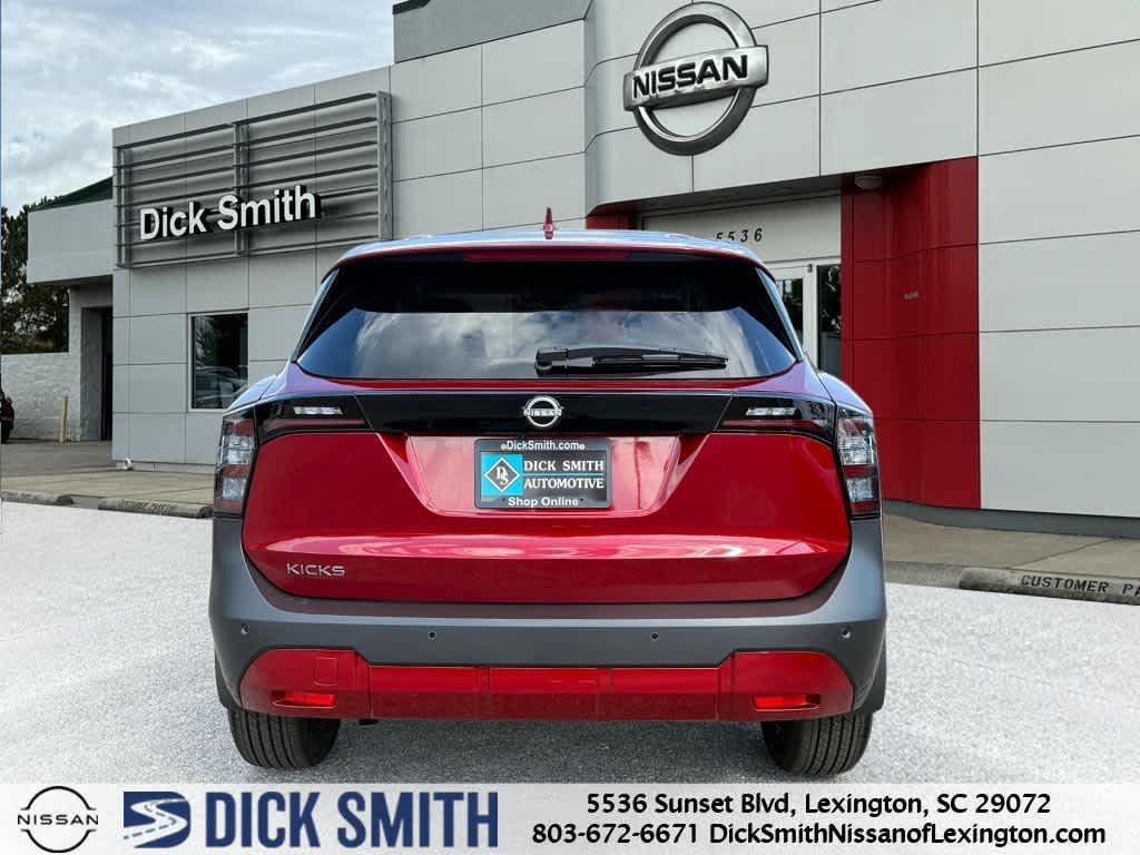 new 2025 Nissan Kicks car, priced at $26,135