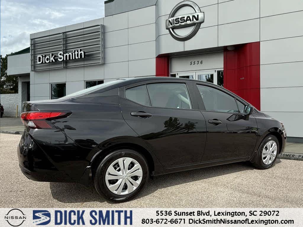 new 2025 Nissan Versa car, priced at $20,695