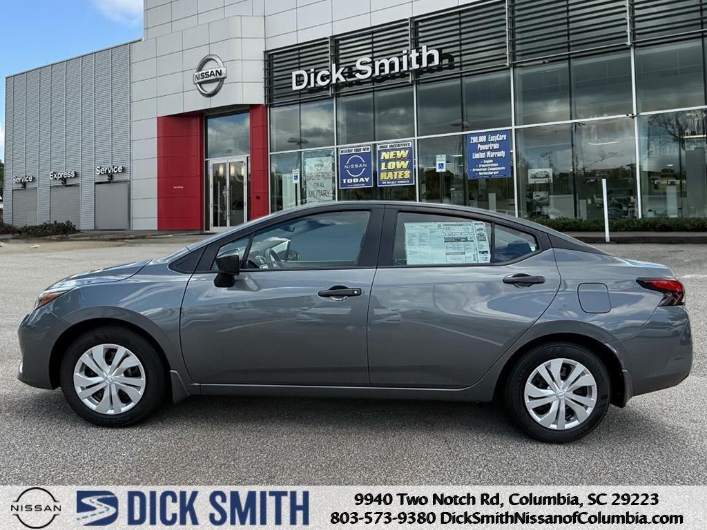 new 2025 Nissan Versa car, priced at $20,130
