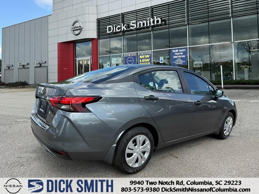 new 2025 Nissan Versa car, priced at $20,130