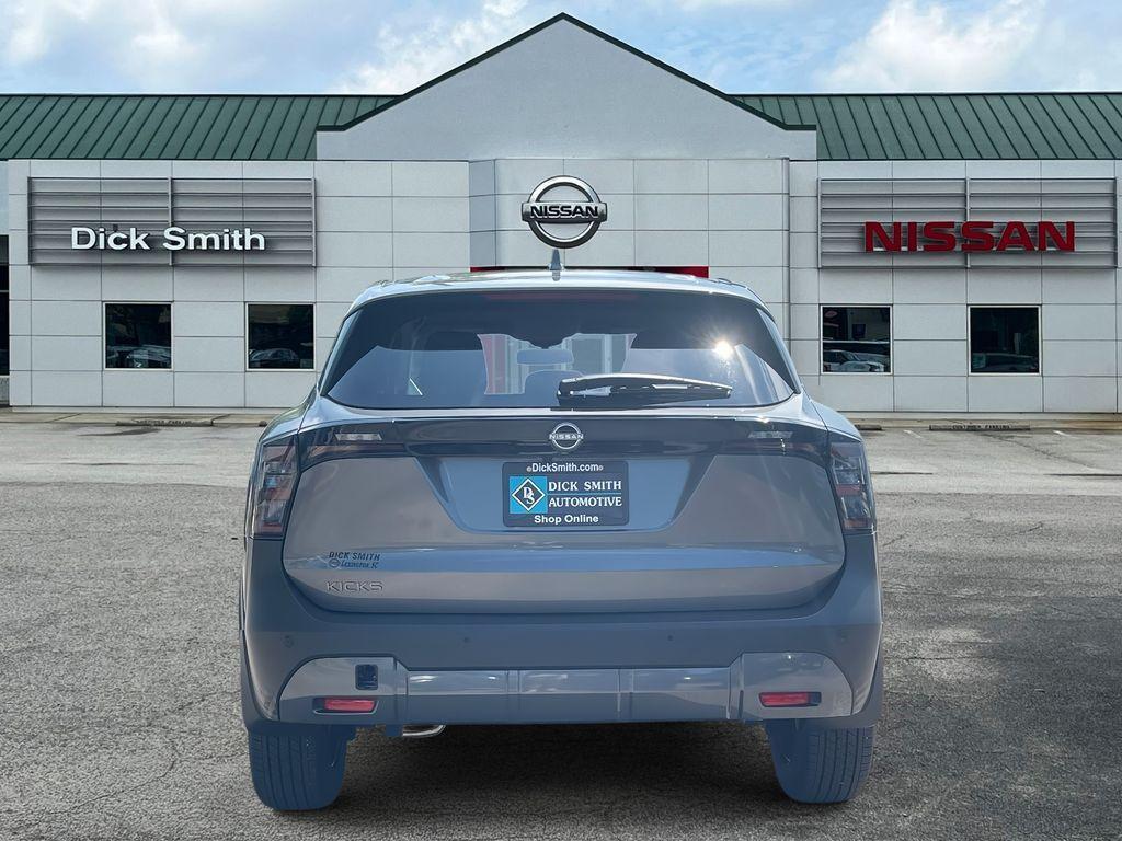 new 2025 Nissan Kicks car, priced at $25,595