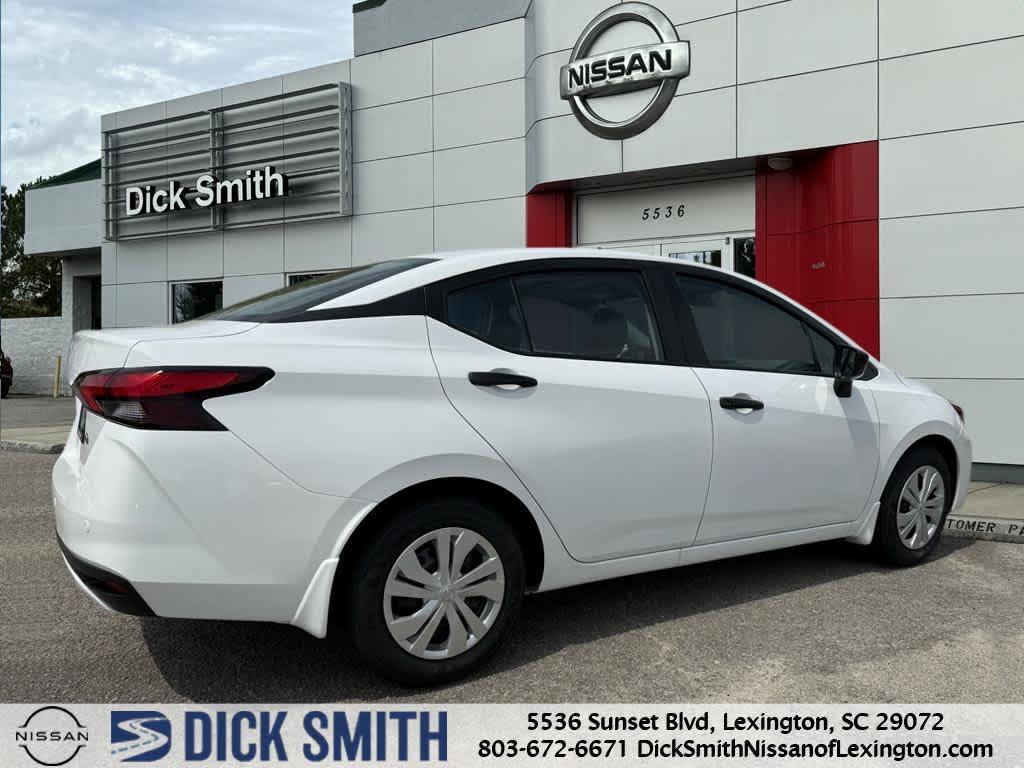new 2025 Nissan Versa car, priced at $20,695