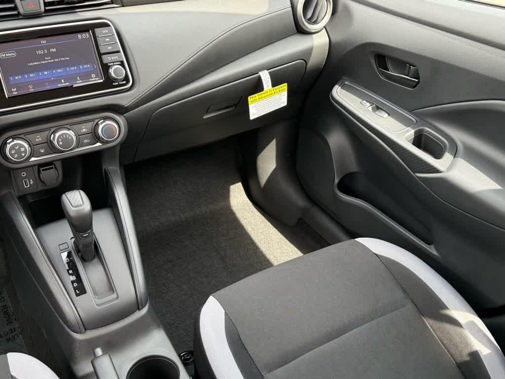 new 2025 Nissan Versa car, priced at $20,695