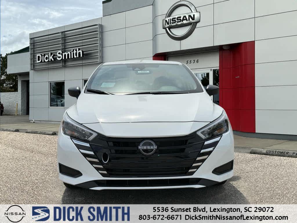 new 2025 Nissan Versa car, priced at $20,695