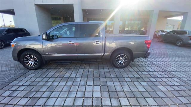 used 2021 Nissan Titan car, priced at $29,997