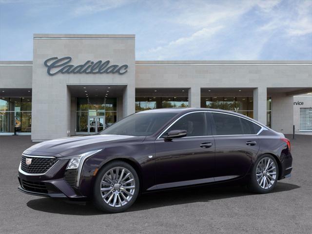 new 2025 Cadillac CT5 car, priced at $52,165