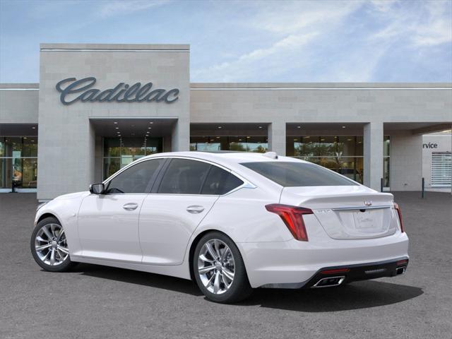 new 2025 Cadillac CT5 car, priced at $55,180