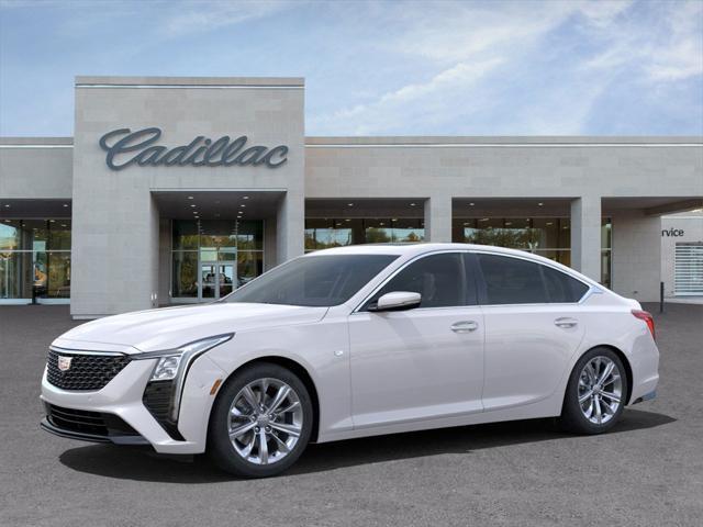 new 2025 Cadillac CT5 car, priced at $55,180