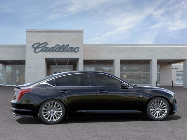 new 2025 Cadillac CT5 car, priced at $50,540