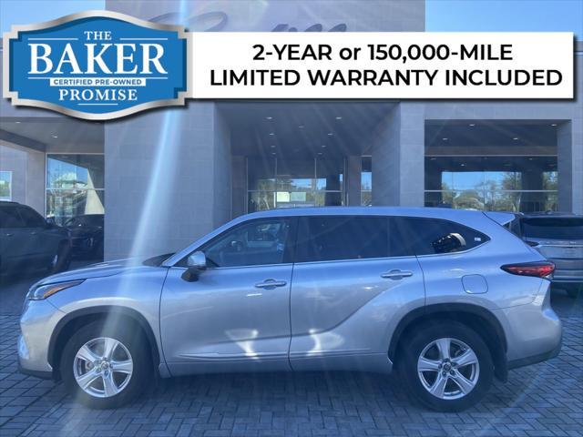 used 2023 Toyota Highlander car, priced at $32,999