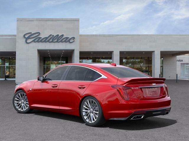 new 2025 Cadillac CT5 car, priced at $53,340