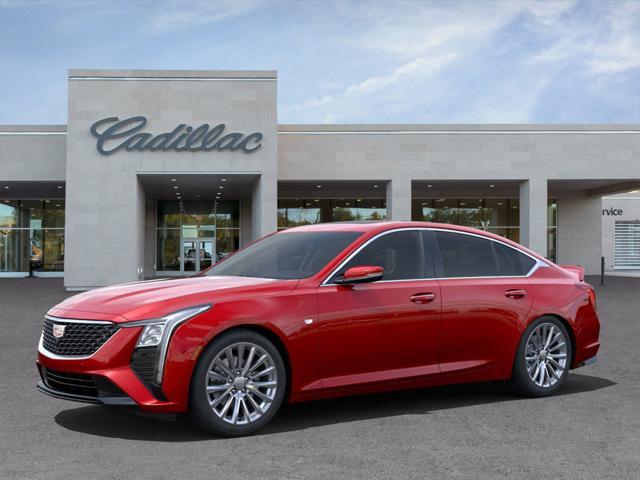 new 2025 Cadillac CT5 car, priced at $53,340