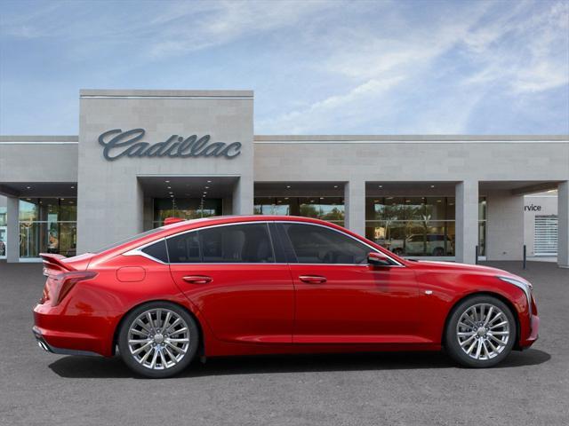 new 2025 Cadillac CT5 car, priced at $53,340