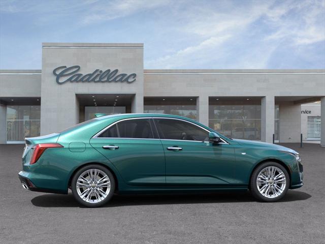 new 2025 Cadillac CT4 car, priced at $43,265